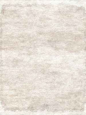Subtle taupe textured gradient rug.